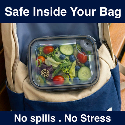 BPA-Free Plastic Airtight Food Storage Containers with Vented Lids