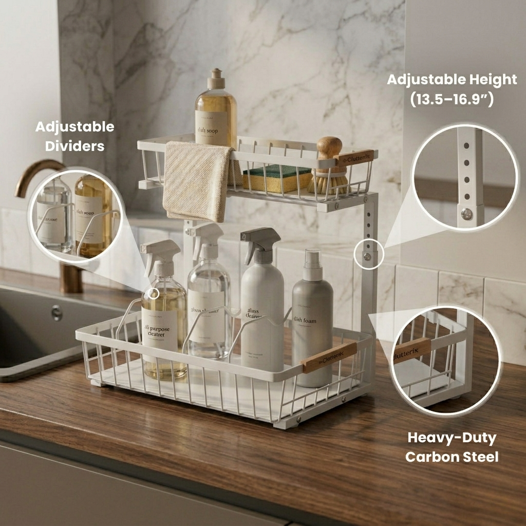 Under Sink Organization System