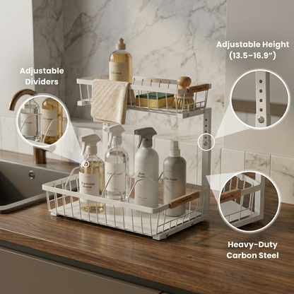 Under Sink Organization System