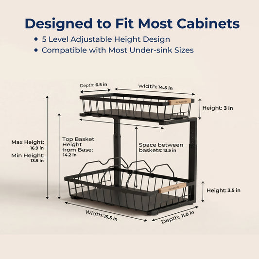 Under Sink Organization System
