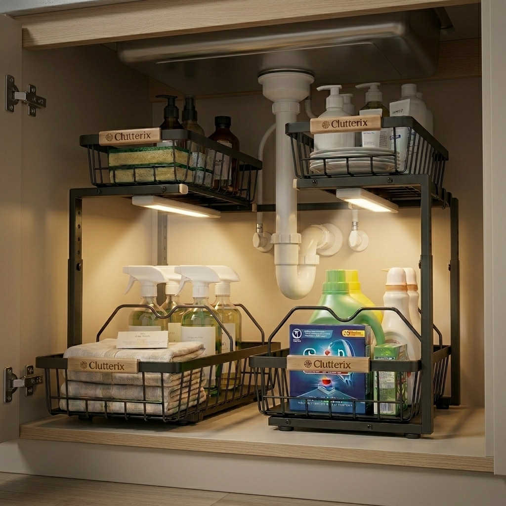 Under Sink Organization System