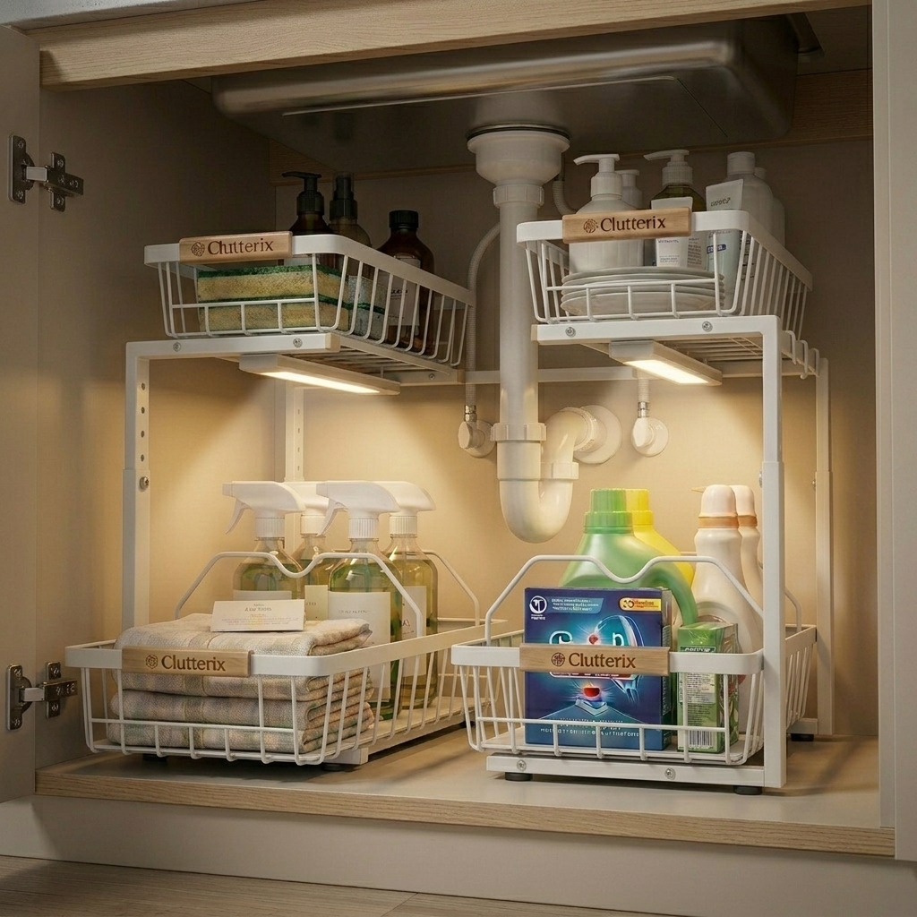Under Sink Organization System